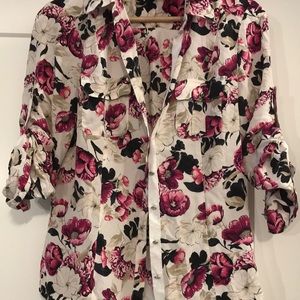 Silk blouse size 8